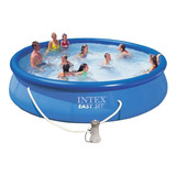 Piscina Inflável Intex Easy Set 5 621 Ls Com Bomba Filtrante