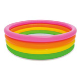 Piscina Inflável Intex Sunset Glow 56441 De 168x46cm 780l