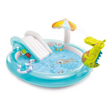 Piscina Inflável Playground 180 Litros Jacaré Intex