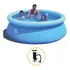 Piscina Inflável Redonda 1 000 Litros Bomba Jilong Avenli Cor Azul