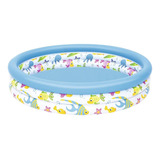 Piscina Inflável Redonda Bestway Coral Kids 51009 De 1 22m X 25cm 140l Multicolor