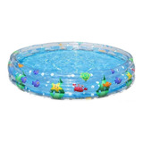 Piscina Inflável Redonda Bestway Deep Dive 51005 De 183cm X 33cm 480l Multicolor