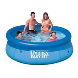 Piscina Inflável Redonda Easy Set 2 419 Litros Intex Cor Azul