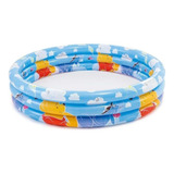 Piscina Inflável Redonda Intex Winnie The Pooh 58915 De 147cm X 33cm 288l Multicolor