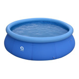 Piscina Inflável Redonda Jilong 19 10202 De 300cm X 76cm 4760l Azul