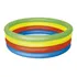 Piscina Inflável Redonda Mor Arcoiris De 1.57m X 46cm 550l Verde E Amarela E Vermelha E Azul