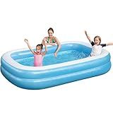 Piscina Inflável Retangular 778L- Cor Azul - Medidas 2-6m X 1-75m X 0-51m