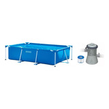 Piscina Intex 1662 Litros Estrutural Retangular C Bomba 220v