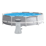 Piscina Intex 6 503 Litros Prism Estrutural Bomba Filtrante
