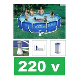 Piscina Intex 6503 Litros Estrutural C Bomba Filtrante 220v