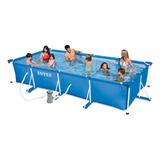 Piscina Intex Estrutural 7 127 Litros Com Bomba Filtro