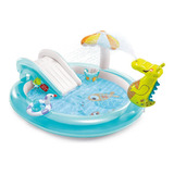 Piscina Intex Playground Inflável 160 Litros Infantil Tobogã