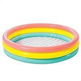 Piscina Por Do Sol Intex Rosa Amarelo Verde 131 L