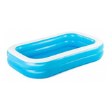 Piscina Retangular Inflável 778l 2 62 X 1 75 X 51cm Bestway Cor Azul branco