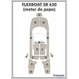 Piso De Thermo Deck Beach Para Flexboat Sr 620 Motor De Popa