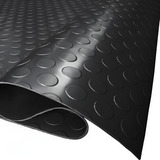 Piso Emborrachado Formato Moeda Antiderrapante 3mm 2 00x1 00
