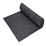 Piso Emborrachado Rolo Estrelado Cinza 4mm 1 Metro Quadrado Aubicon