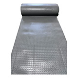 Piso Moeda Borracha 3mm Uso Geral 2 00x1 00mts Cinza
