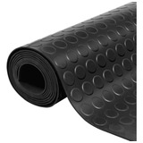 Piso Moeda Borracha Preto