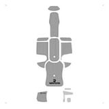 Piso Náutico Eva Teka Tapete Barco Ventura 195 Comfort 10mm