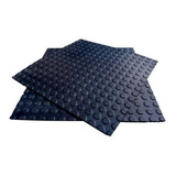 Piso Pastilhado Borracha Moeda 50x50cm
