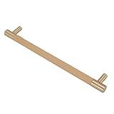 Pissente Puxador De Porta De Armário De Luxo De 224 Mm Puxador De Gaveta De Cozinha Puxador De Hardware De Armário Com Material De Latão E Couro Para Gaveta De Guarda Roupa De Casa Bege 
