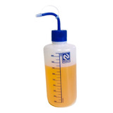 Pisseta Graduada Polietileno 1000 Ml Bico Curvo   Nalgon