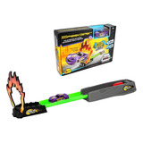 Pista Brinquedo Speedster Super Velocidade Carrinho Lançador Cor Cinza