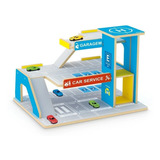 Pista Car Service Garagem E Postinho Em Madeira Mdf Junges
