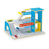 Pista Car Service Garagem E Postinho Em Madeira Mdf Junges