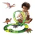 Pista Carrinho Dinossauro Looping Radical Som Luz 92 Peças Atentu