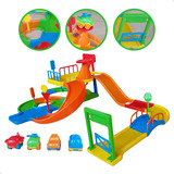 Pista Carrinhos Corrida Brinquedo Infantil Criança Presente