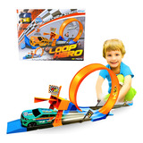 Pista Carrinhos Looping Brinquedo Infantil Corrida