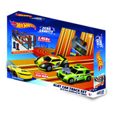 Pista Carrinhos Track Set Zero Gravity 1300cm Hot Wheels 2 Carrinhos 2 Controles Multikids