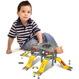 Pista De Brinquedo Infantil Gigante Carrinhos E Helicóptero