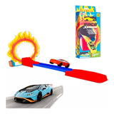 Pista De Carrinho Rampa Looping Lançador Brinquedo Infantil