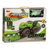 Pista De Carros Carrinhos Dino Flex Dinossauro Radical Loop
