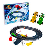 Pista De Corrida Autorama Infantil Circuito 176 Cm Carrinhos
