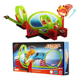 Pista De Corrida Super Track Multikids Loop 360 22 Peças