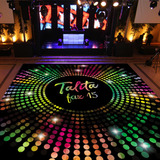 Pista De Dança Personalizada 6 10x3 30 Casamento 15 Anos