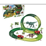 Pista Dino Dinossauro Track Car Infantil