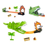 Pista Dinossauro Looping Radical Tipo Hotwheels Com Carrinho