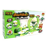 Pista Dinossauro Track Com Looping 119 Peças Dmt6132 Dm Toys
