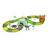 Pista Dinossauro Track Com Túnel E