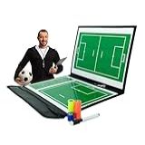 Pista E Campo- Pasta Prancheta Tática Magnética De Futebol Society