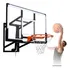 Pista E Campo Fly Tabela De Basquete Acrílico 1,36 X 0,80 Com Suporte De Parede