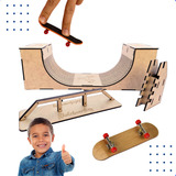 Pista Fingerdoard Skate De Dedo Profissional Rampa Completa