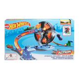 Pista Hot Wheels Action Competição Giratória Gjm77 Mattel
