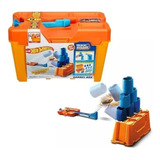 Pista Hot Wheels Caixa Laranja De Acrobacias Incríveis 