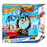 Pista Hot Wheels City Loop Ataque Do Morcego Mattel